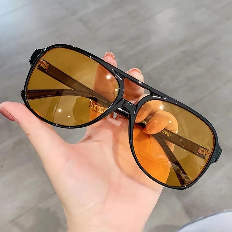 Women'S Fashion Eyeglass Frames - 남성용 여성용 레트로 선글라스 대형 프레임