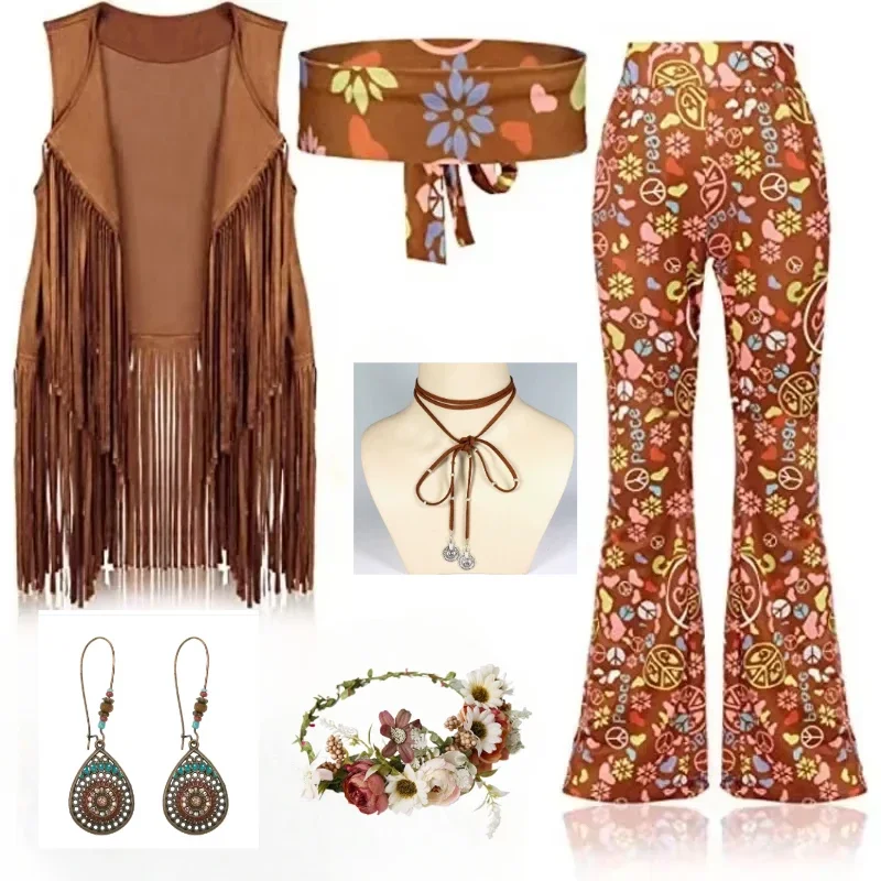 Women'S Fashion From The 70S - 히피 디스코 60년대 70년대 코스프레 의상