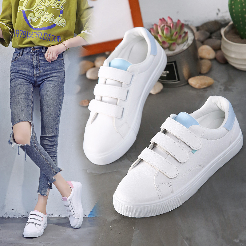 Sneakers Fashion Women - 새로운 가을 여성 흰색 싱글 슈즈
