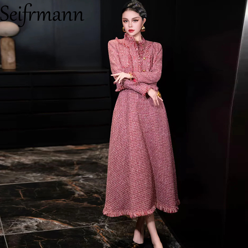 Women'S Fashion Long Coat - Seifrmann 2026 봄 여성의 새로운 패션