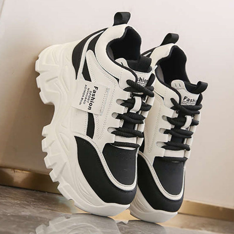 Sneakers Fashion Women - 새로운 패션 플랫폼 스니커즈 내부 키높이