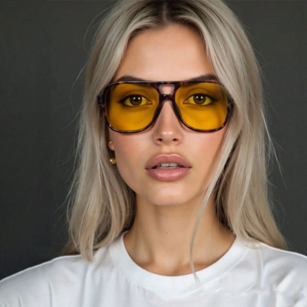 Women'S Fashion Eyeglass Frames - 새로운 빈티지 클래식 디자이너 더블 브리지