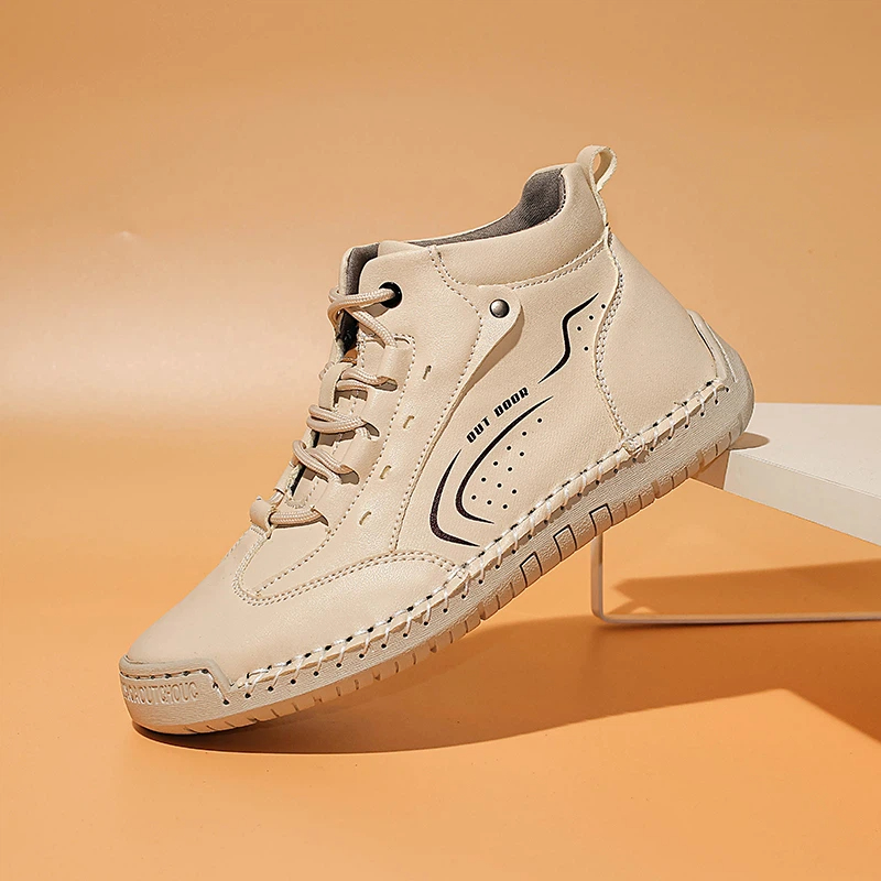Sneakers Fashion Women - 가죽 캐주얼 신발 여성용 패션 소프트