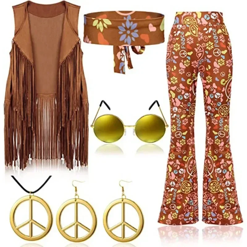 Women'S Fashion From The 70S - 히피 디스코 60년대 70년대 코스프레 의상