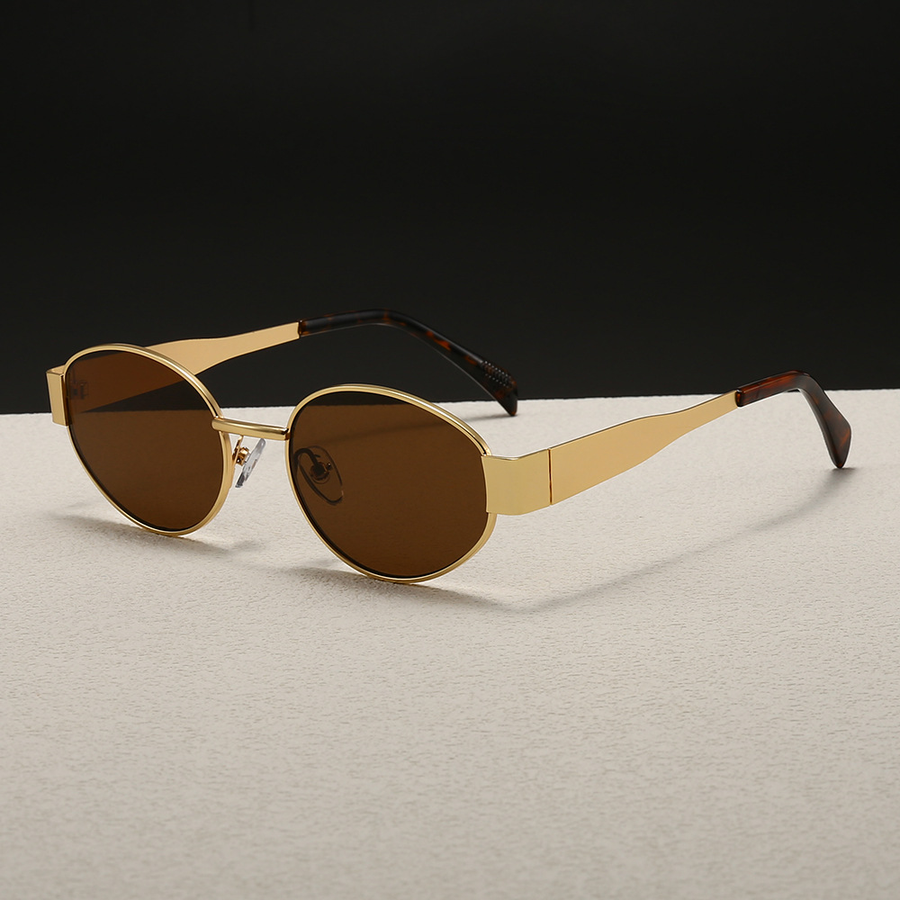 여성용 트렌디한 라운드 프레임 메탈 선글라스, 패셔너블 - Women'S Fashion Eyeglass Frames 리뷰 및 가격