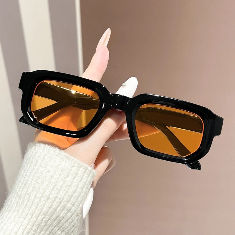 새로운 핫셀링 사각형 스몰 프레임 레트로 패션 선글라스 - Women'S Fashion Eyeglass Frames 리뷰 및 가격