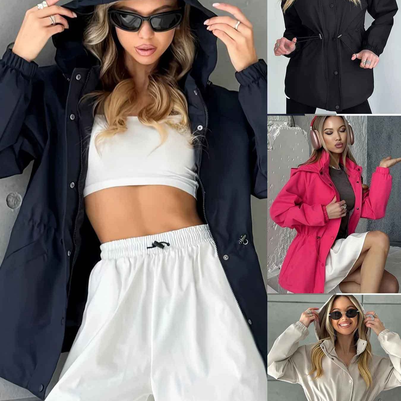 2026 유럽 아메리칸 여성 자켓 봄 가을 아마존 윈드 - Women'S Fashion Jackets Amazon 리뷰 및 가격