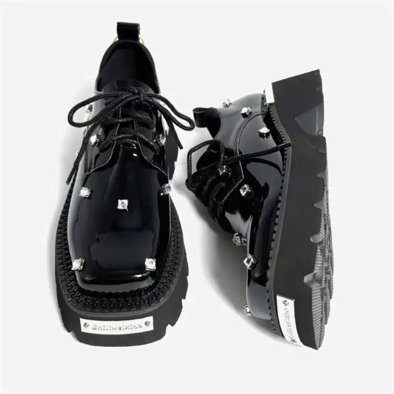 여성 로퍼 크리스탈 플랫폼 청키 메리 제인 슈즈 202 - Sneakers Fashion Women 리뷰 및 가격