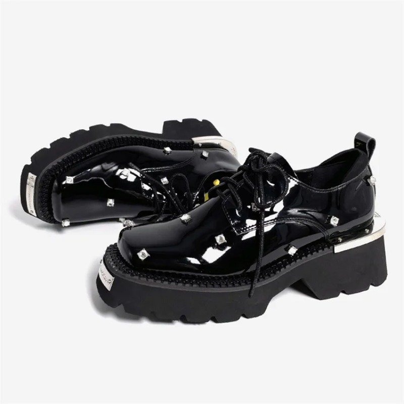 여성 로퍼 크리스탈 플랫폼 청키 메리 제인 슈즈 202 - Sneakers Fashion Women 리뷰 및 가격