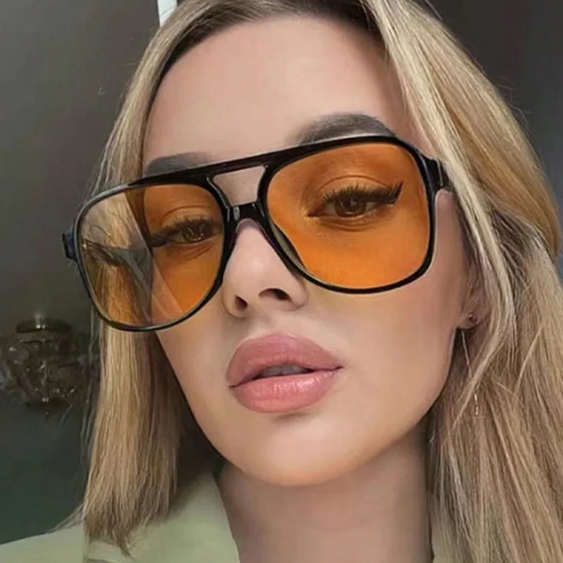 남성용 여성용 레트로 선글라스 대형 프레임 클래식 90 - Women'S Fashion Eyeglass Frames 리뷰 및 가격