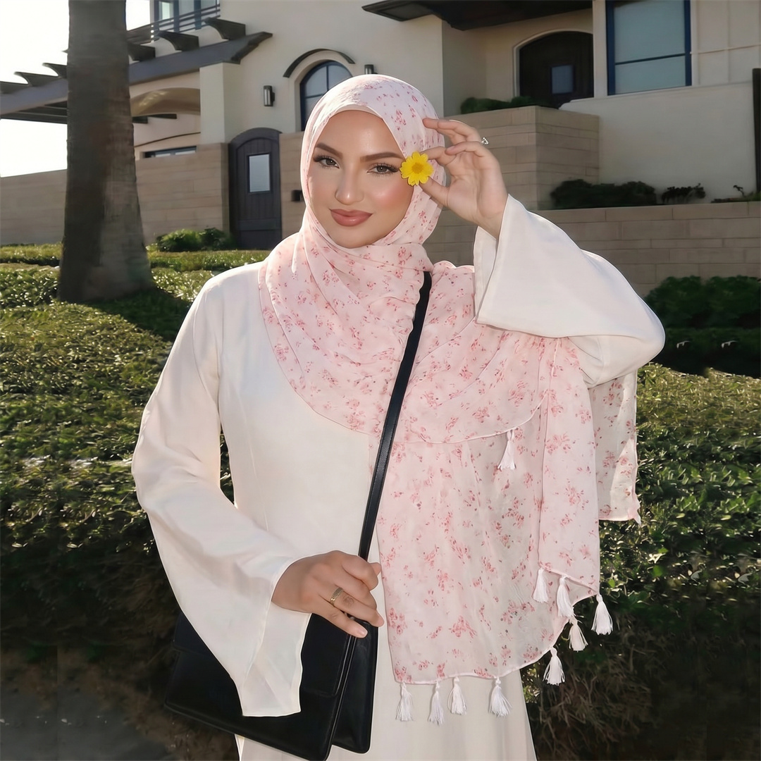 패션 여성 태슬 히잡 부드러운 스카프 단정한 무슬림 헤 - Women'S Fashion Trends 리뷰 및 가격