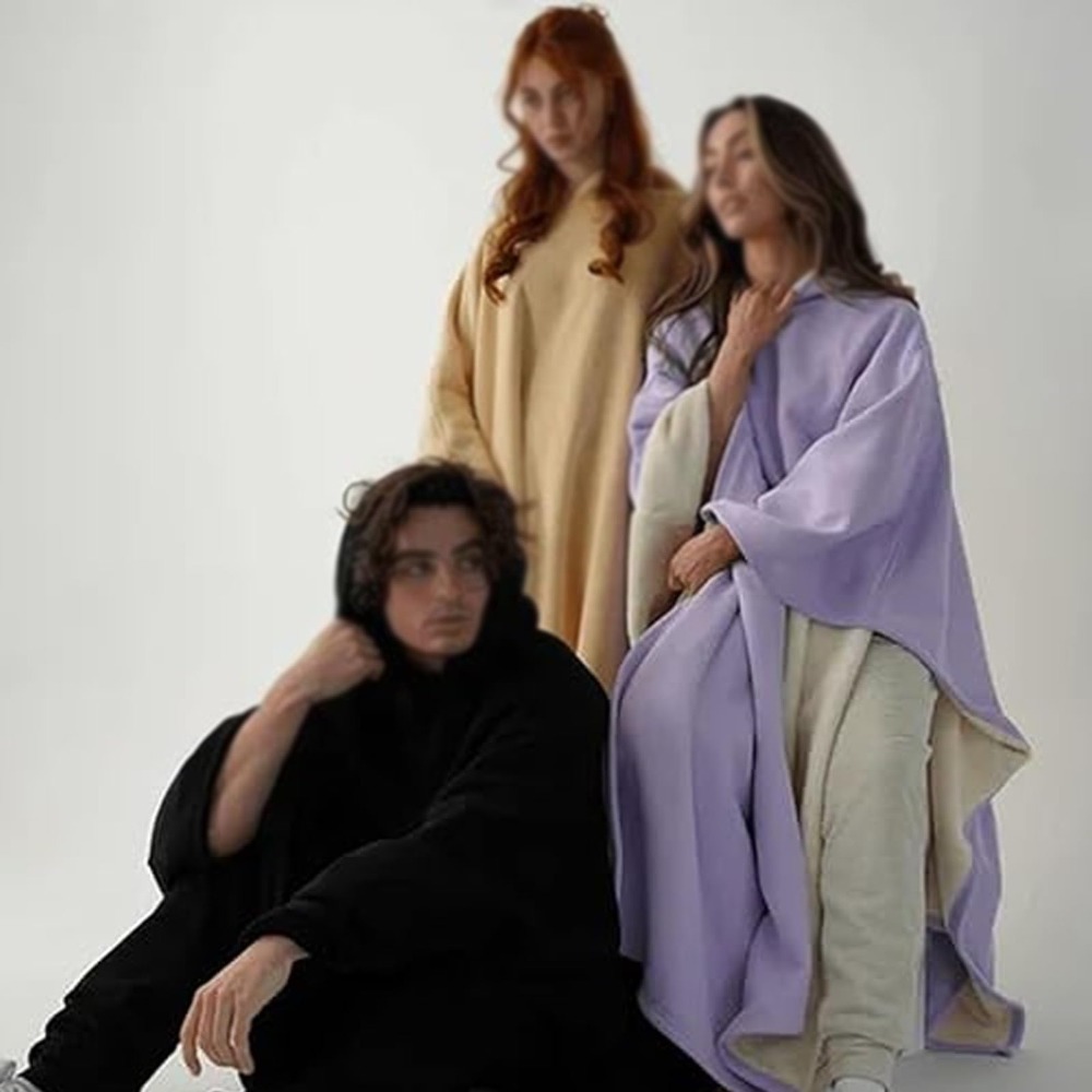 새로운 고품질 인디오 망토 후드 담요 펑크 스타일 루즈 - Women'S Fashion Hoodies 리뷰 및 가격