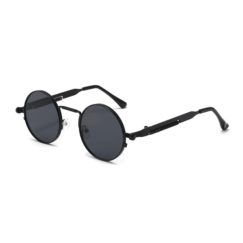빈티지 금속 프레임 라운드 선글라스 여성 남성 펑크 원 - Women'S Fashion Eyeglass Frames 리뷰 및 가격