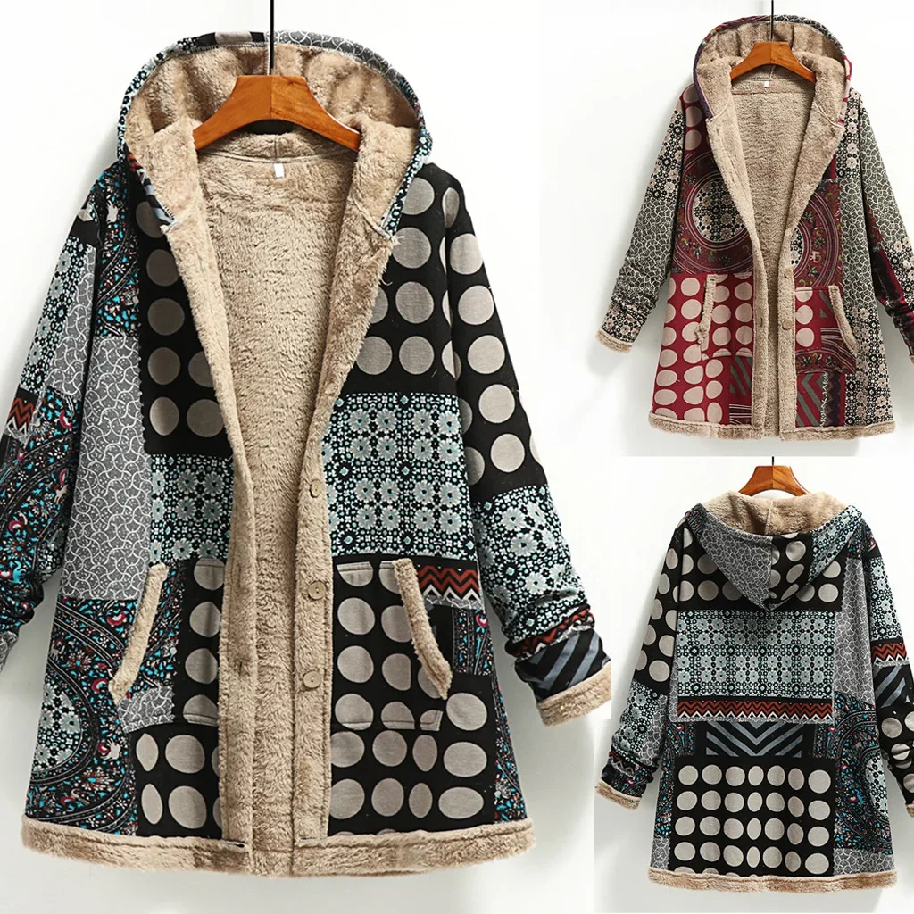 2025 겨울 아마존 위시 여성 패션 코튼 린넨 프린트 - Women'S Fashion Jackets Amazon 리뷰 및 가격