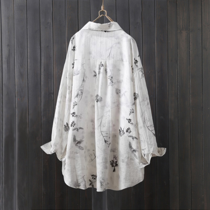 텐셀 셔츠 여성용 얇은 코트 루즈핏 자외선 차단 셔츠  - Women'S Fashion Long Coat 리뷰 및 가격