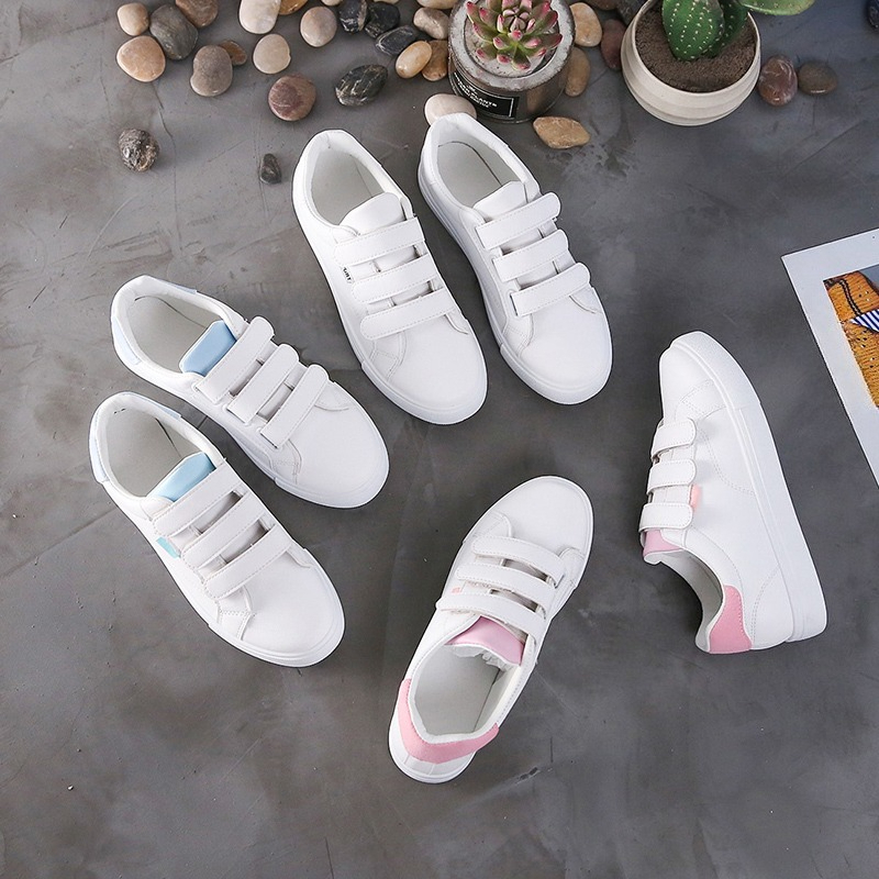 새로운 가을 여성 흰색 싱글 슈즈 여성 학생 스니커즈  - Sneakers Fashion Women 리뷰 및 가격