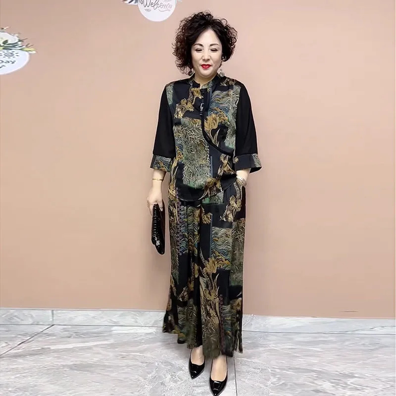 2025 와이드 레그 바지 세트, 중년 및 고령자, 루 - Wide Leg Palazzo Pants 리뷰 및 가격