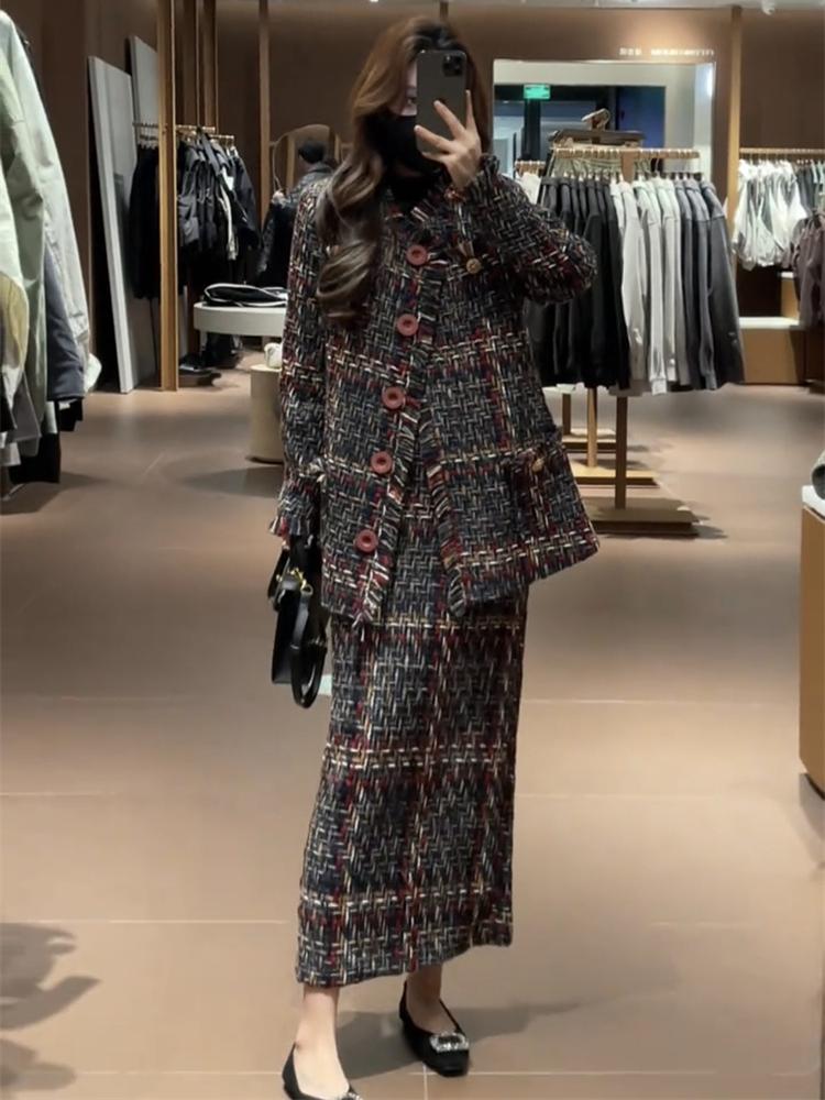 겨울 신상 여성 패션 고급스러운 분위기의 굵은 직조 작 - Women'S Fashion Long Coat 리뷰 및 가격