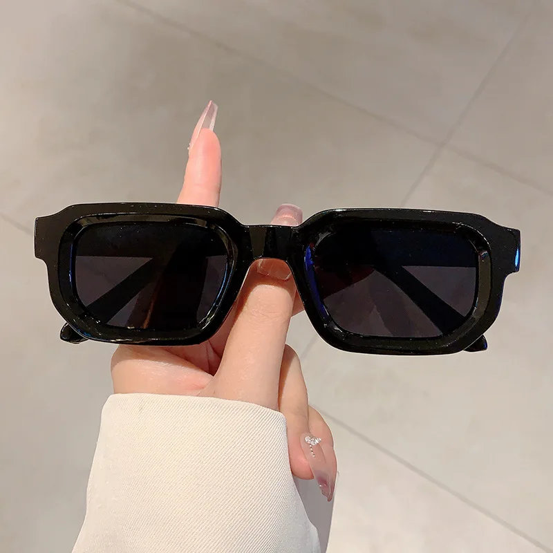 빈티지 직사각형 프레임 선글라스 야외 남성 선글라스 럭 - Women'S Fashion Eyeglass Frames 리뷰 및 가격