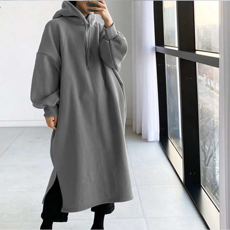 가을과 겨울 150KG 여성 플러스 사이즈 롱 레저 후 - Women'S Fashion Hoodies 리뷰 및 가격