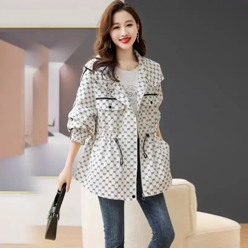 여성용 바람막이 재킷, 용수철 가을 루즈한 여성 코트, - Women'S Fashion Trends Autumn 2025 리뷰 및 가격