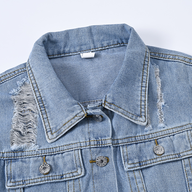 여성용 밝은 색상의 짧은 데님 반팔 재킷 여름 셔츠 아 - Women'S Fashion Jackets Amazon 리뷰 및 가격