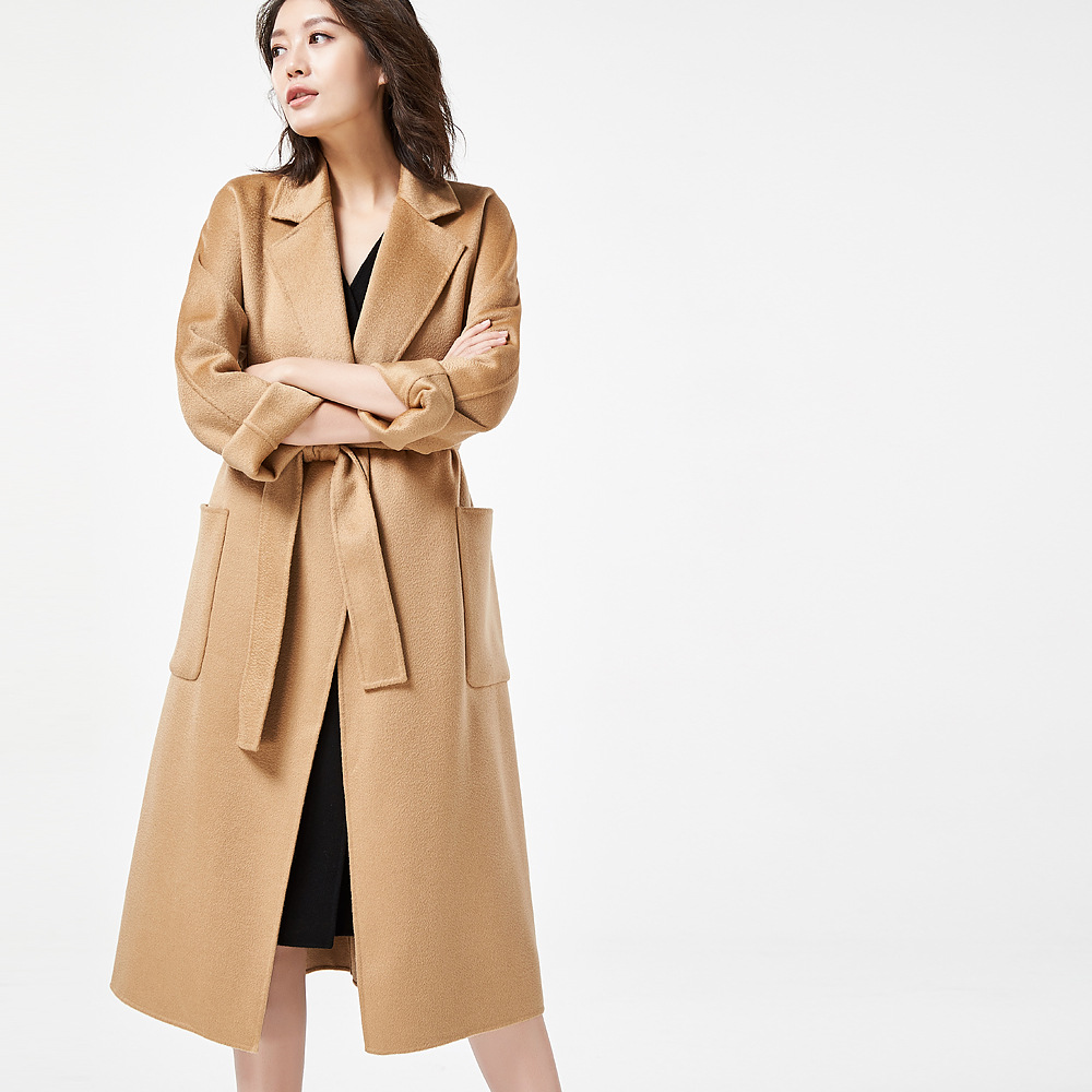 올링젠틀 여성용 롱 코트 플랫 칼라 재킷 패션 패치 포 - Women'S Fashion Long Coat 리뷰 및 가격