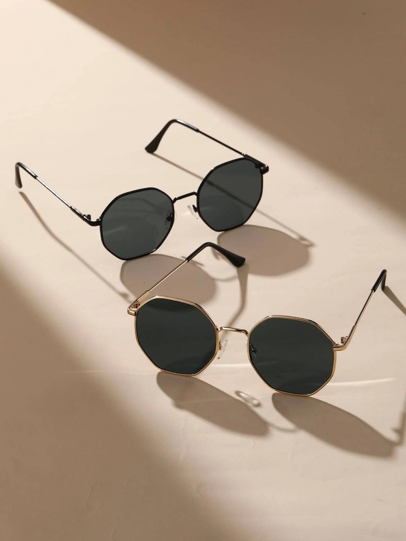 1/3 Pcs 금속 기하학적 원형 프레임 선글라스 휴가 - Women'S Fashion Eyeglass Frames 리뷰 및 가격