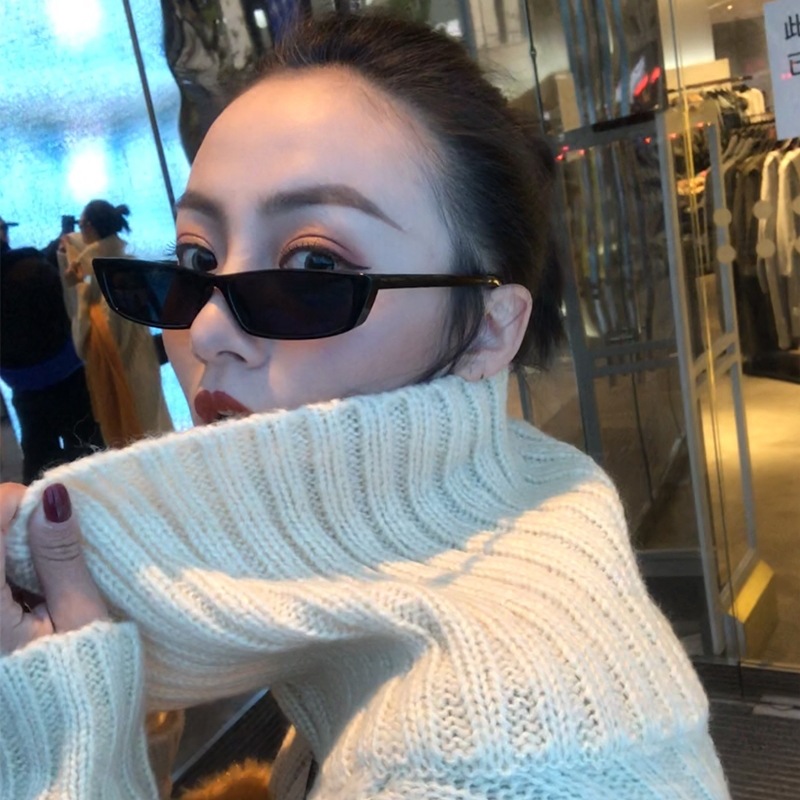 작은 직사각형 선글라스 패션 여성 레트로 작은 프레임  - Women'S Fashion Eyeglass Frames 리뷰 및 가격