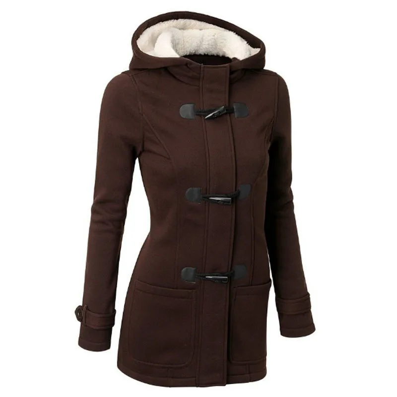 아마존 후드 클래식 소뿔 단추 재킷, 코튼 코트, 파카 - Women'S Fashion Jackets Amazon 리뷰 및 가격