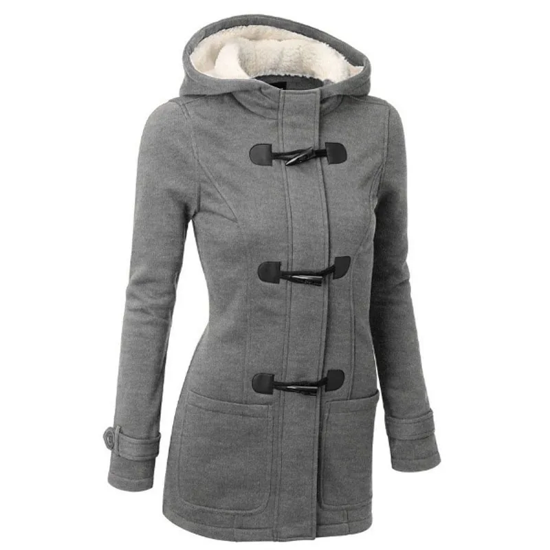 아마존 후드 클래식 소뿔 단추 재킷, 코튼 코트, 파카 - Women'S Fashion Jackets Amazon 리뷰 및 가격