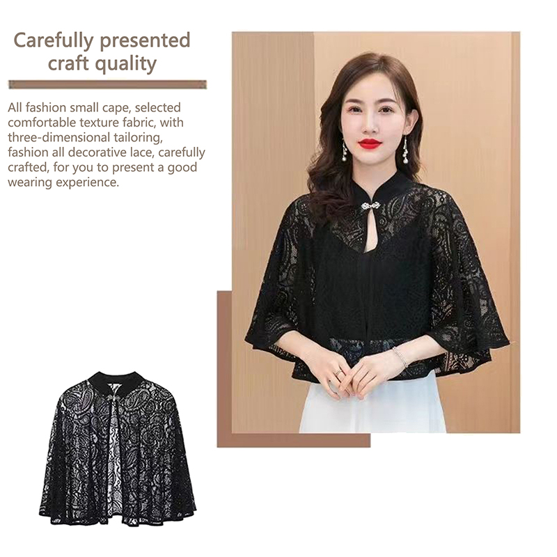 봄 여름 숄 코트 얇은 스카프 긴팔 레이스 여성스러운  - Women'S Fashion Knitwear 리뷰 및 가격
