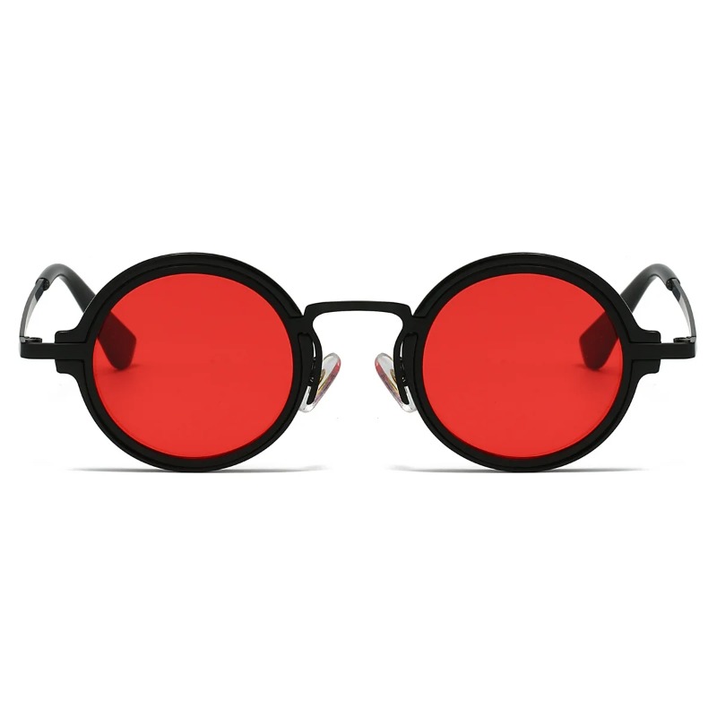 남성용 새로운 레트로 금속 라운드 프레임 선글라스 고품 - Women'S Fashion Eyeglass Frames 리뷰 및 가격